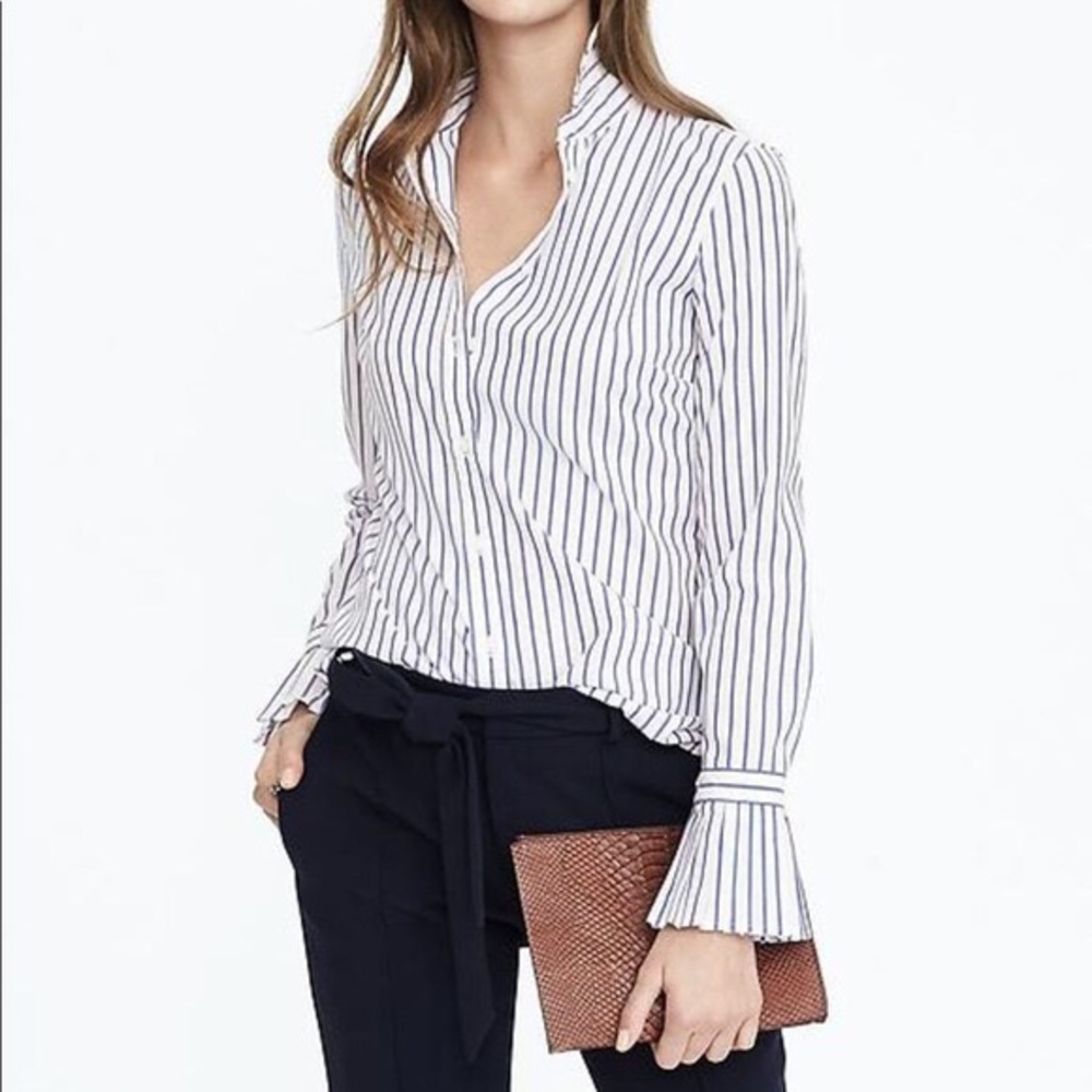 NWT Riley Tailor-Fit Super-Stretch Shirt